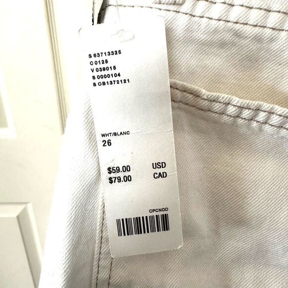 BDG white A-line shorts size 26 NWT - Picture 7 of 16